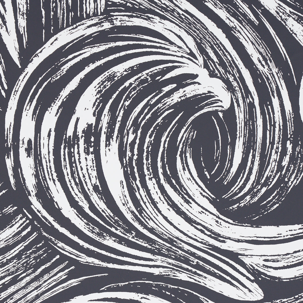 SHIO Carbon by Schumacher Abstract Brushstroke Wallpaper – Schumacher 5013853