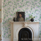 Garden Gate Violet Floral Wallpaper by Schumacher – 5013870
