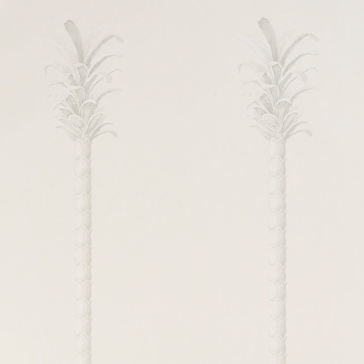 Villa Palm Panel White/Ivory by Miles Redd Botanical Wallpaper Panel – Schumacher 5013881
