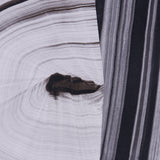 Agate Slice Black and White by Miles Redd Abstract Stone Wallpaper – Schumacher 5013890