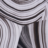 Agate Slice Black and White by Miles Redd Abstract Stone Wallpaper – Schumacher 5013890