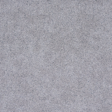 Porphyry grey wallcovering by Miles Redd for Schumacher, inspired by antique crystal-studded stone, shown in room and detail views.