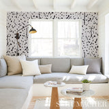 BESPOTTED Black & White by Schumacher Abstract Wallpaper – Schumacher 5013911