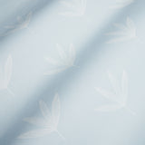 Rue Sky by Schumacher Soft Modern Leaf Line Drawing Wallpaper – Easy Elements Collection 5013920