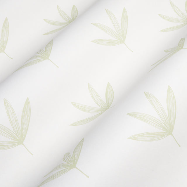 Rue Green Leaf Modern Botanical Wallpaper – Schumacher 5013921