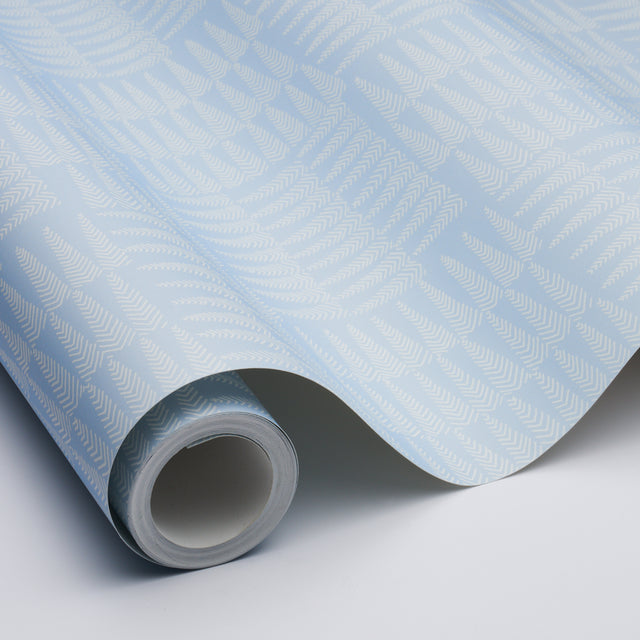 Charlie Sky by Schumacher Small-Scale Geometric Pennant Stripe Wallpaper – Schumacher 5013931