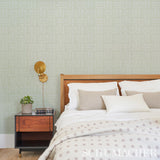 Charlie Green by Schumacher Small-Scale Pennant Stripe Wallpaper – Schumacher 5013932