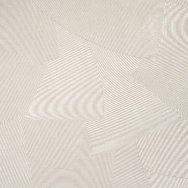 Hand-Combed Plaster in Cement by David Kaihoi for Schumacher. Handcrafted, textural wallcovering with a plaster effect in a neutral cement color.