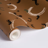 Brushmark Gold by David Kaihoi Surface Print Wallpaper – Schumacher 5013960