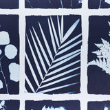 Cyanotype Panel Indigo Botanical Grid Wallpaper – Schumacher 5013970