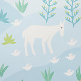 Las Colinas Blue Pastoral Landscape Wallpaper by Schumacher – 5013981
