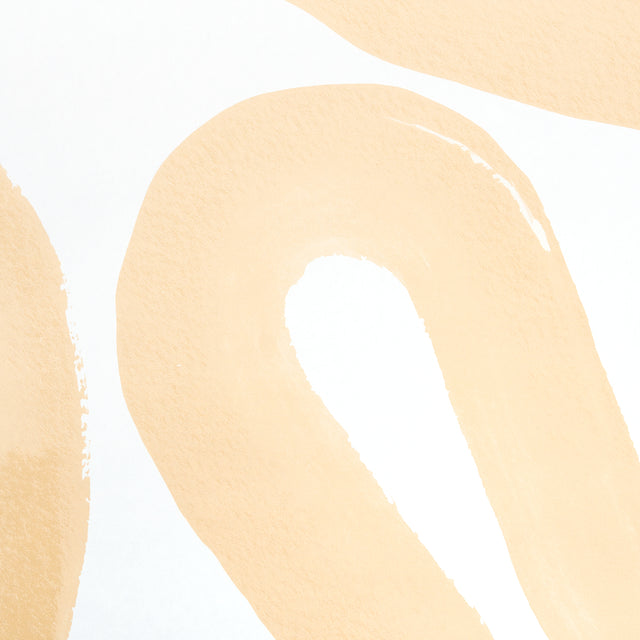 Trace Ochre by Hadiya Williams Abstract Wallpaper – Schumacher 5013993