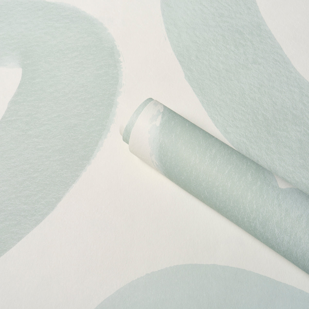 Trace Ice by Hadiya Williams Abstract Painterly Wallpaper – Schumacher 5013994