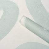Trace Ice by Hadiya Williams Abstract Painterly Wallpaper – Schumacher 5013994