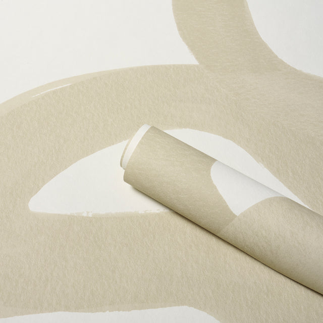 Trace Sand by Hadiya Williams Abstract Wallpaper – Schumacher 5013995