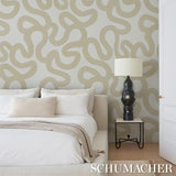 Trace Sand by Hadiya Williams Abstract Wallpaper – Schumacher 5013995