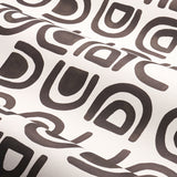 Threshold Carbon by Hadiya Williams Modern Abstract Wallpaper – Schumacher 5014010