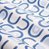 Threshold Lapis by Hadiya Williams Abstract Blue Wallpaper – Schumacher 5014011