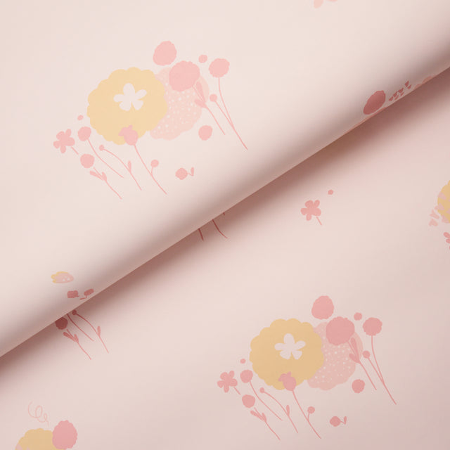 Pom Pom Forest Blush by Marie-Chantal Floral Wallpaper – Schumacher 5014060