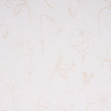 Close Your Eyes and Remember wallpaper in light neutral by Hera Ford for Schumacher, featuring a loose botanical floral pattern.