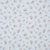 Wild West wallpaper in blue by Marie-Chantal for Schumacher, featuring playful cowboys and cowgirls in a vintage Western motif.