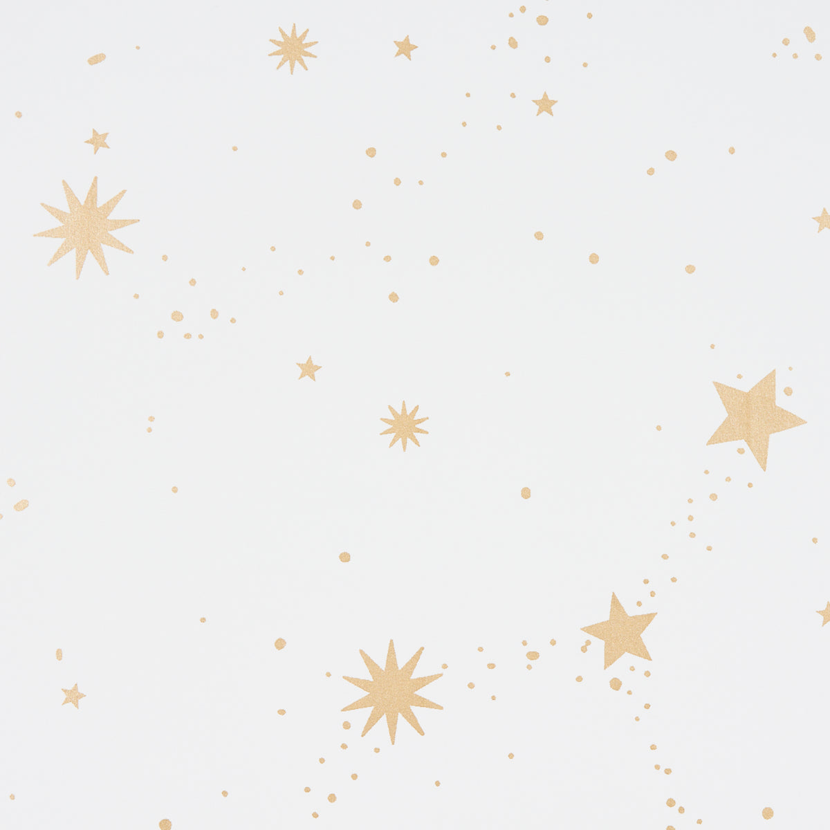 Scattered Stars Ivory by Marie-Chantal Schumacher Wallpaper – Schumacher 5014140