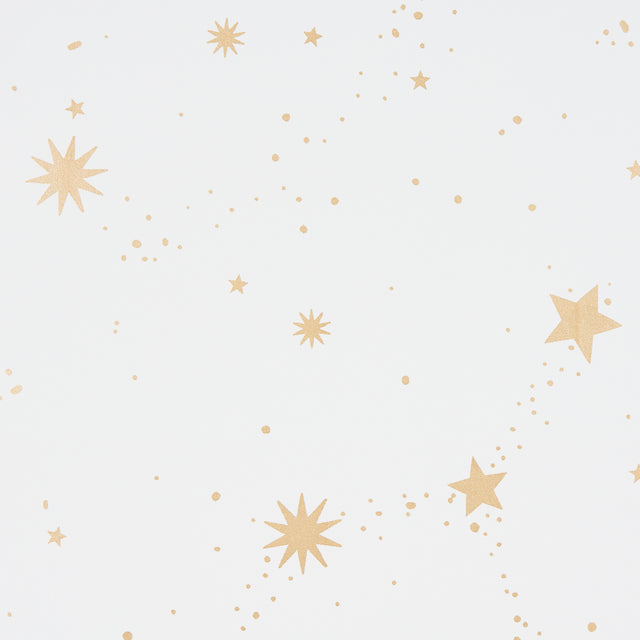 Scattered Stars Ivory by Marie-Chantal Schumacher Wallpaper – Schumacher 5014140