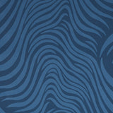 Sauvage Navy Abstract Animal Wallpaper – Schumacher 5014152