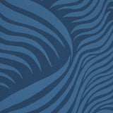 Sauvage Navy Abstract Animal Wallpaper – Schumacher 5014152