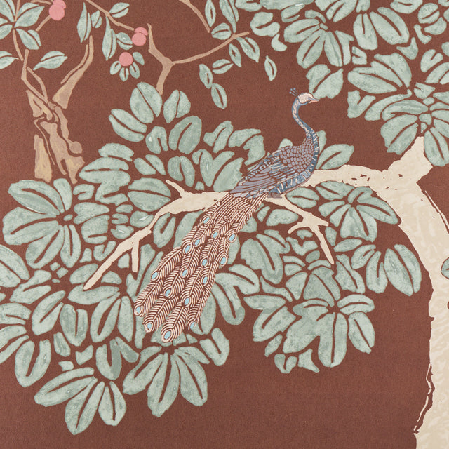 Coromandel Panel Set Cinnabar by Schumacher Scenic Chinoiserie Wallpaper – Schumacher 5014161