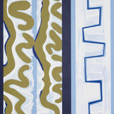 Night at the Opera Deep Blue & Olive by Schumacher Backdrop Collection Wallpaper – Schumacher 5014180
