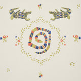 Reptilia Bright Multi by Schumacher Playful Embroidered Animal Wallpaper – Schumacher 5014190