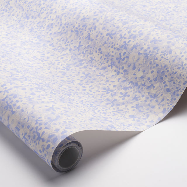 Superbloom Cornflower by Schumacher Backdrop Collection Floral Wallpaper – Schumacher 5014200