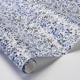 Superbloom Deep Blue by Backdrop Small-Scale Floral Wallpaper – Schumacher 5014201