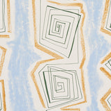Taboo Sky by Backdrop Abstract Hand-Drawn Stripe Wallpaper – Schumacher 5014211