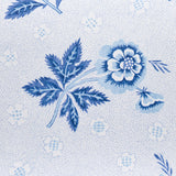 Colline Porcelain by Schumacher Small-Scale Floral Wallpaper – Schumacher 5014220
