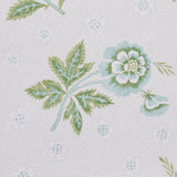 Colline Leaf & Aqua Small-Scale Floral Wallpaper by Schumacher – 5014221