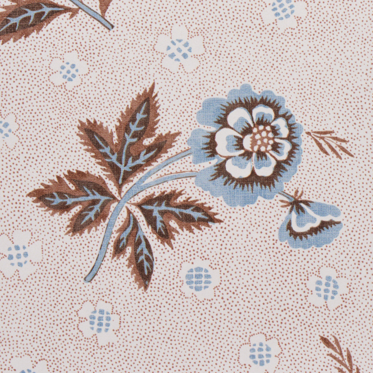Colline Delft & Sepia Floral Wallpaper – Schumacher 5014222