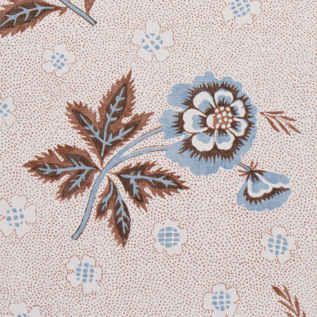 Colline Delft & Sepia Floral Wallpaper – Schumacher 5014222