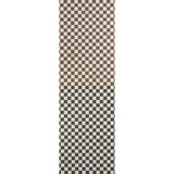 Gambit Panel wallpaper in Cocoa & Charcoal by Schumacher, featuring a small-scale checkered pattern with a painterly aesthetic.