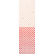 Gambit Panel wallpaper in earthy pink and red by Schumacher, featuring a painterly checkered pattern with a hand-tiled look.