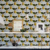 Le Citron Sky by Johnson Hartig Whimsical Lemon Wallpaper – Schumacher 5014281