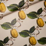 Le Citron Natural by Johnson Hartig Botanical Lemon Wallpaper – Schumacher 5014282