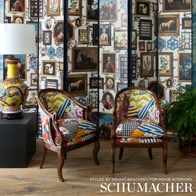 Le Grand Tour Floral by Johnson Hartig Scenic Gallery Wallpaper – Schumacher 5014290