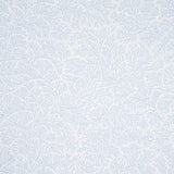 Bougainvillea China Blue wallpaper by Schumacher, featuring a delicate botanical pattern in soft blue tones.