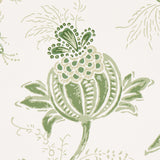 Chinoiserie Vine Leaf Green by Mark D. Sikes Botanical Wallpaper – Schumacher 5014351