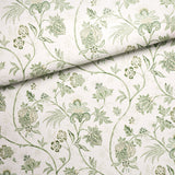 Chinoiserie Vine Leaf Green by Mark D. Sikes Botanical Wallpaper – Schumacher 5014351