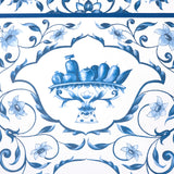 Mughal Garden Panel A Blue by Schumacher Floral Fretwork Wallpaper Panel – Marie-Anne Oudejans 5014410