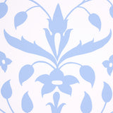 Jaipur Mughal Flower Blue by Schumacher Marie-Anne Oudejans Collection Wallpaper – Schumacher 5014460