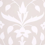 Jaipur Mughal Flower Neutral by Schumacher Marie-Anne Oudejans Designer Wallpaper – Schumacher 5014462